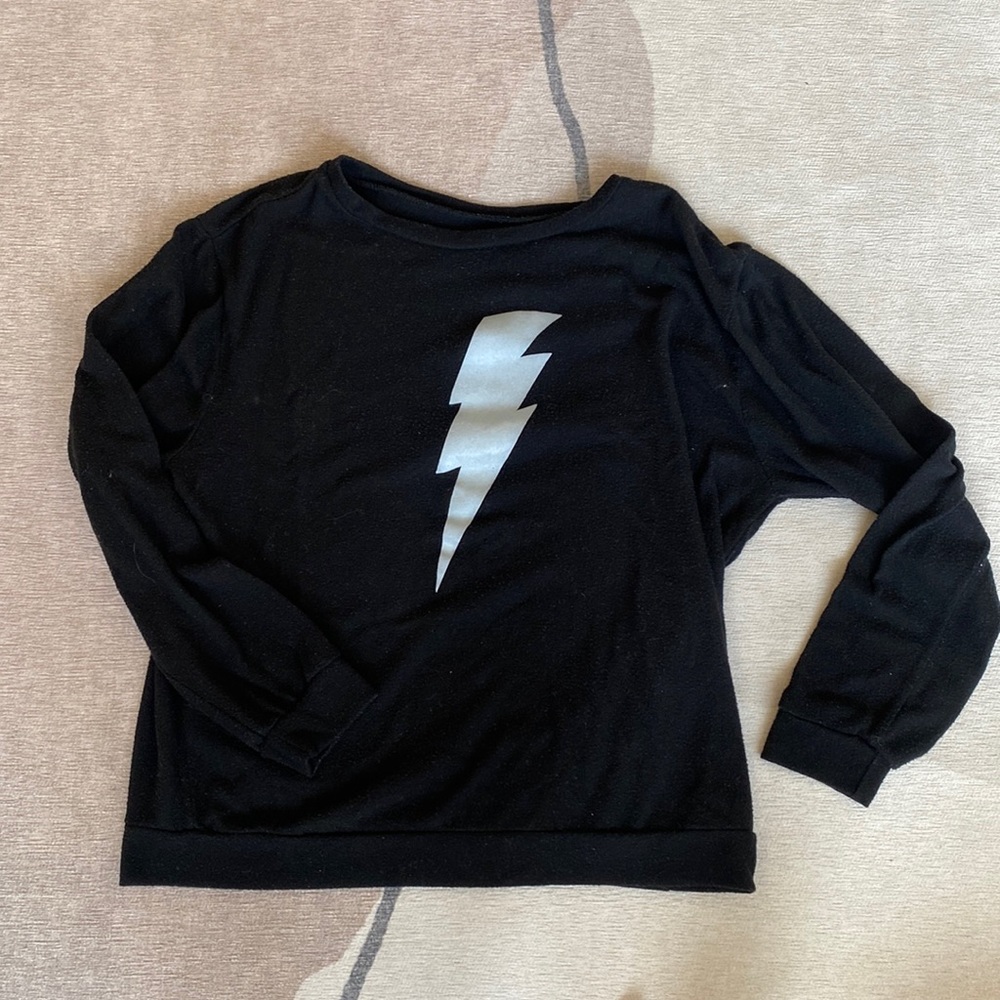 Lightning bolt sweatshirt